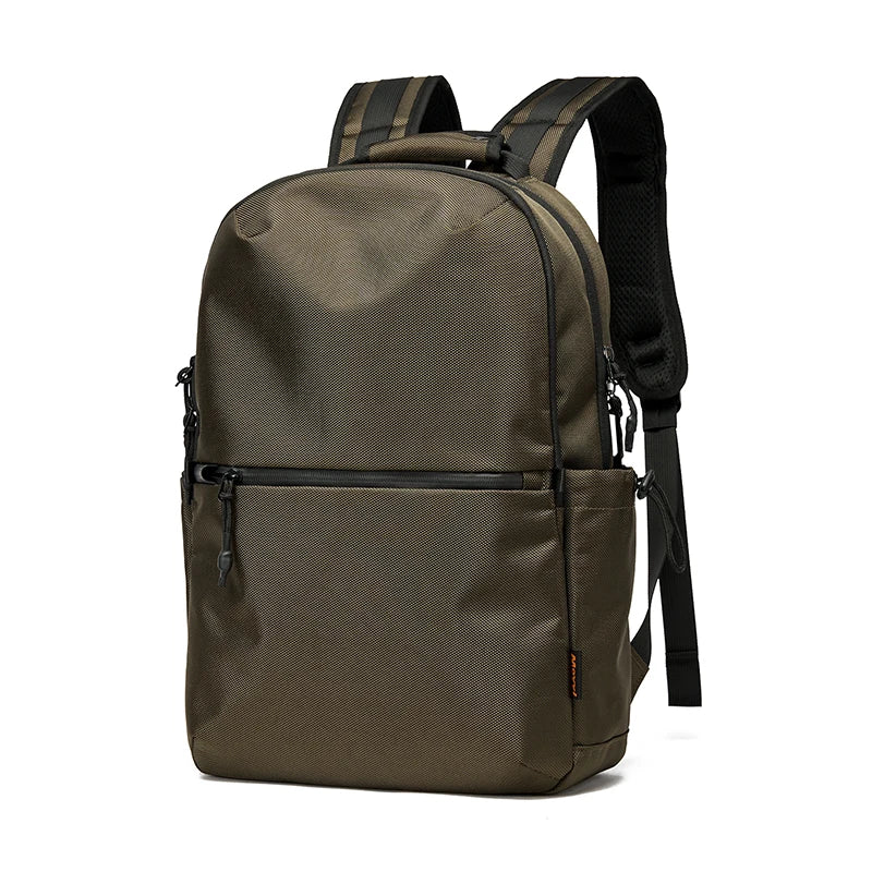 Simple Style Waterproof Large Capacity Men Travel Backpack Black Brown Outdoors Knapsack 16 Inch Laptop Teenagers School Bag